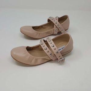 Steve Madden Mollie Ballet Flat, Size 7 Blush